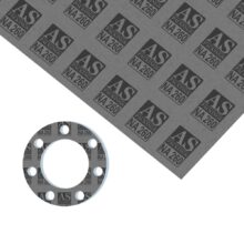 EMPAQUETADURA. LAMINA AS-PACKINGS NA-260 CARBONO+NBR 1,5mt x1,5mt