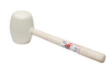 MAZA DE GOMA BLANCA 500GR RUBI 66906